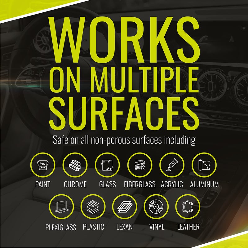Bugslide 14x14 3 Pack of Microfiber Cleaning Towels, Cleans, Polishes and Shines all Surfaces without Scratching, For Use with all Bugslide Cleaning Products - Image 4